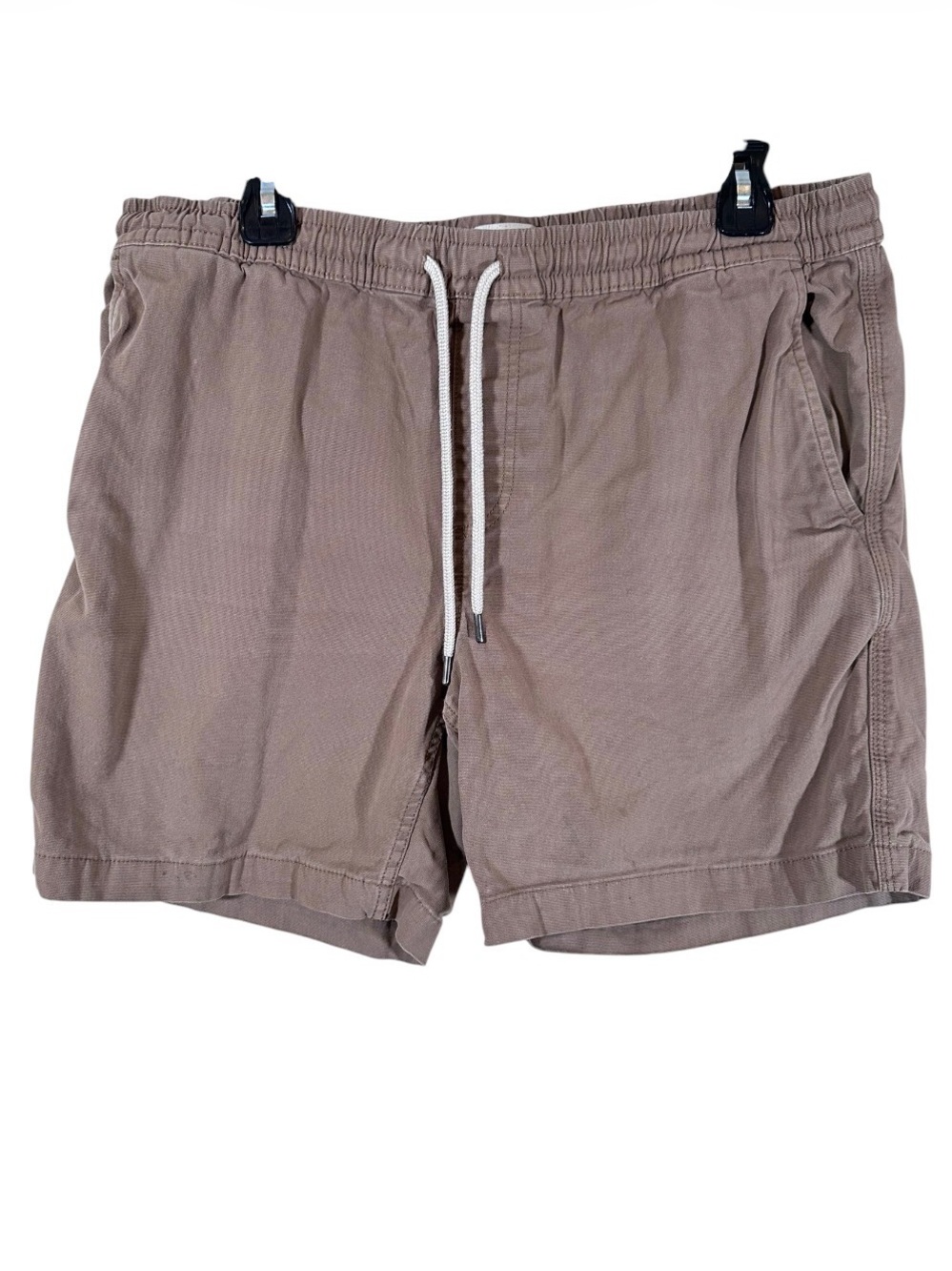 Goodthreads cotton khaki drawstring shorts mens size large